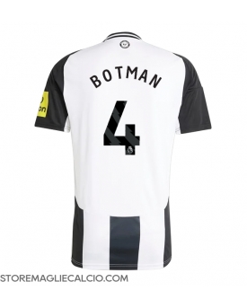 Newcastle United Sven Botman #4 Maglia Gara Casa Repliche 2024-25